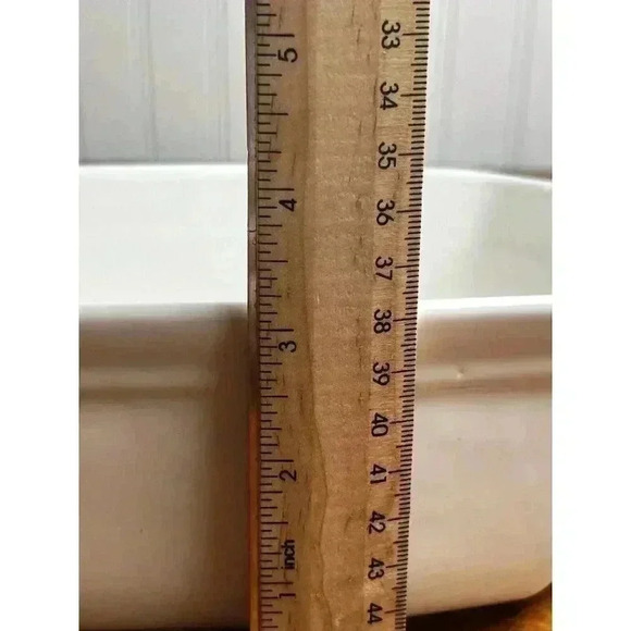 Pfaltzgraff Heritage White 2 Qt Loaf Pan ~ Vintage USA # 235 ~ Old Back … - Picture 4 of 9